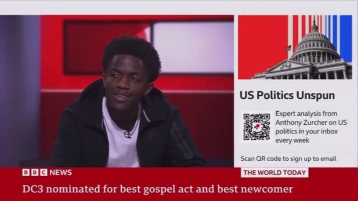 BBC News presenter under fire as viewers accuse host of 'hissing' over rapper's Jesus Christ comment