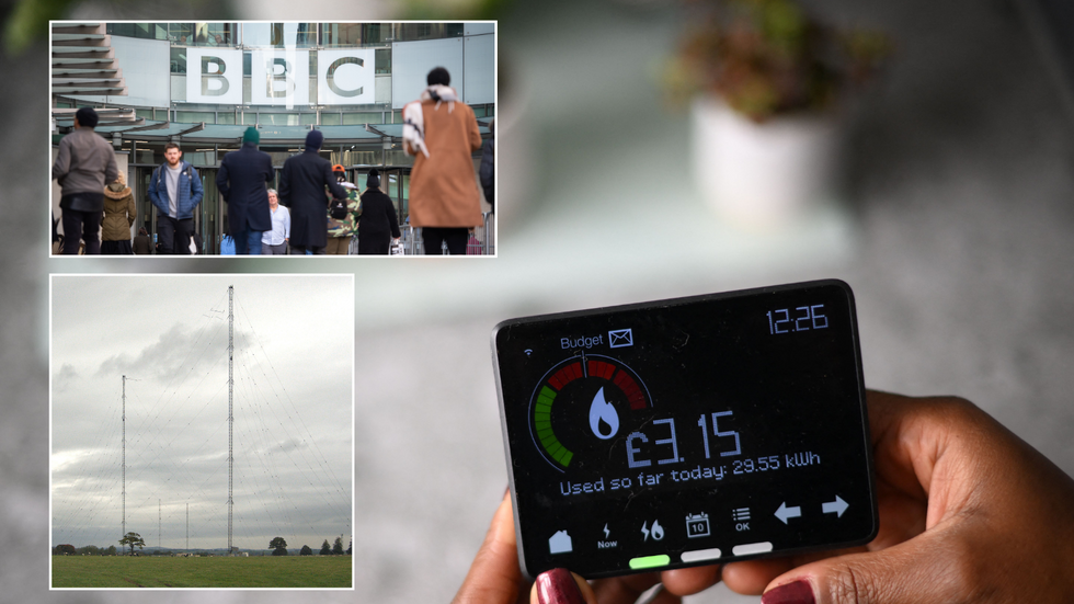 BBC HQ/Droitwich transmitter/smart meter