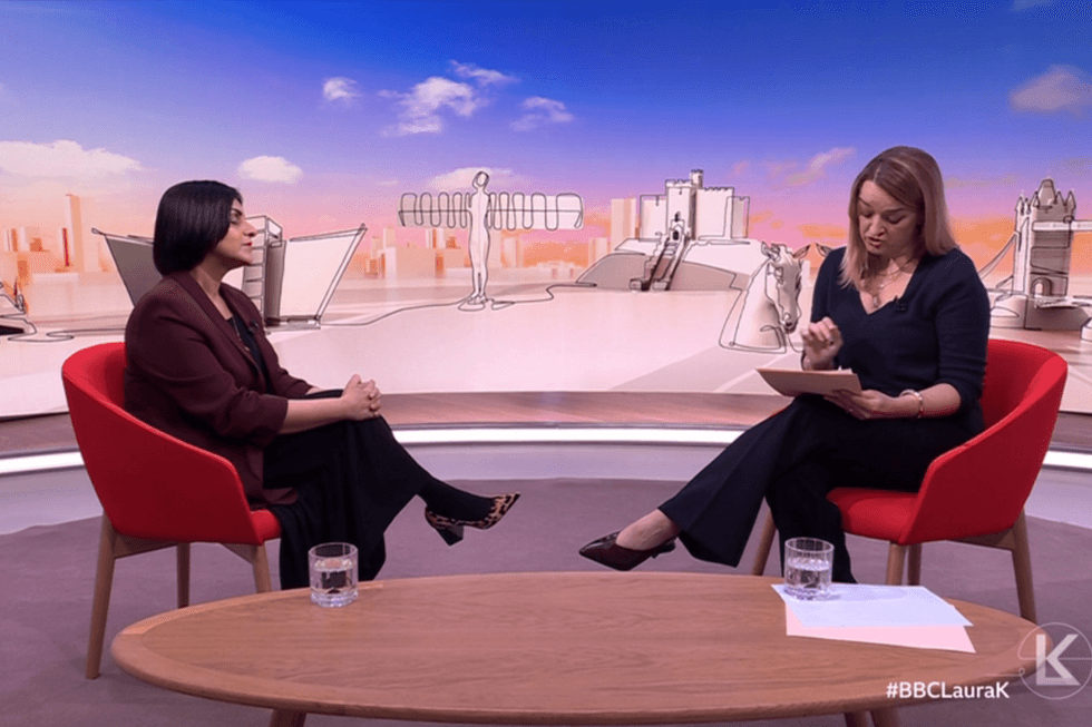 BBC Laura Kuenssberg: shabana Mahmood