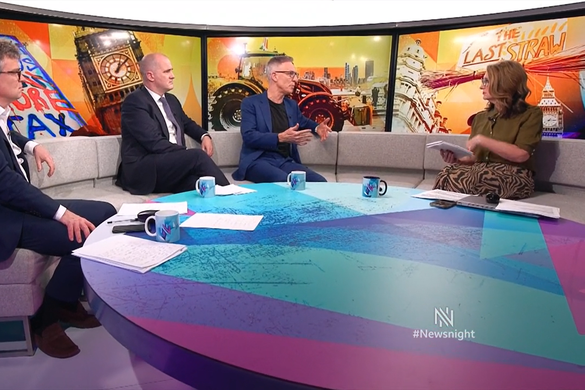 BBC Newsnight: Jim Murphy and Sir Jake Berry