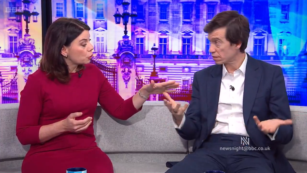 BBC Newsnight: Rory Stewart clashed with Sarah Olney