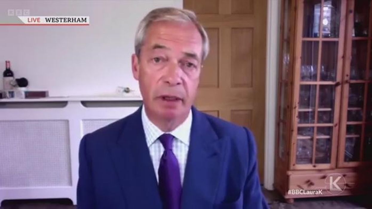 Nigel Farage reacts to David Aaronovitch Trump 'joke' - BBC 'is part of the problem'