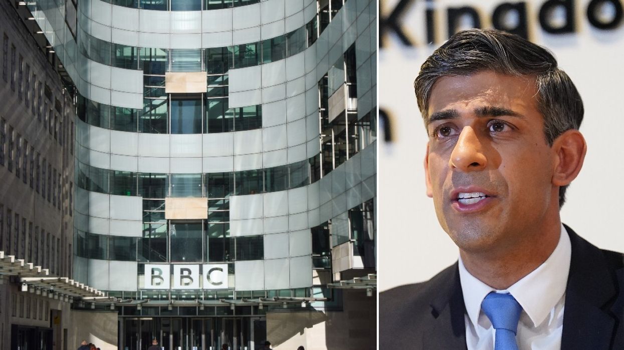 BBC Office and Rishi Sunak