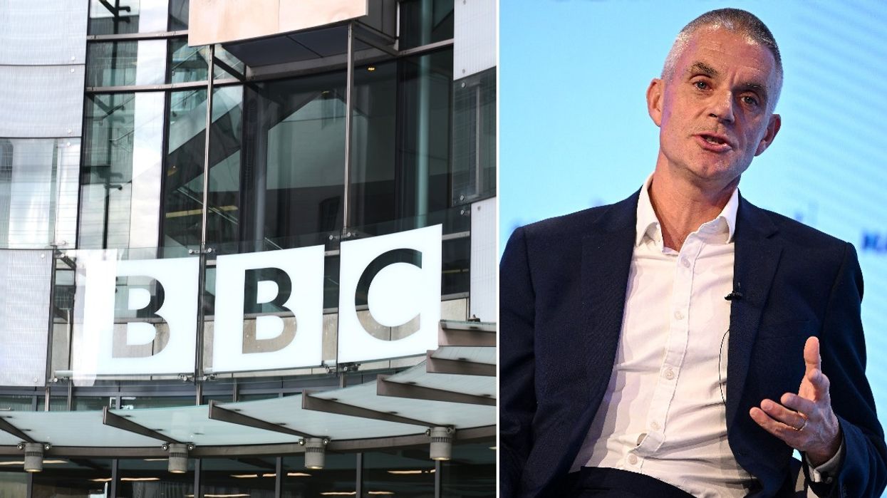 BBC office and Tim Davie