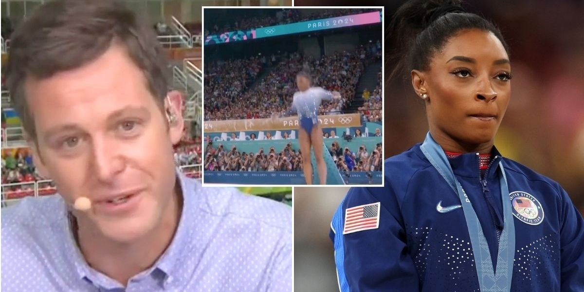 NextImg:Matt Baker sparks BBC Olympics double-standards row with 'cringe-worthy' Simone Biles coverage