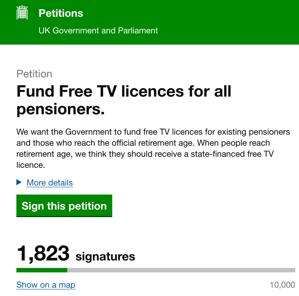 BBC petition