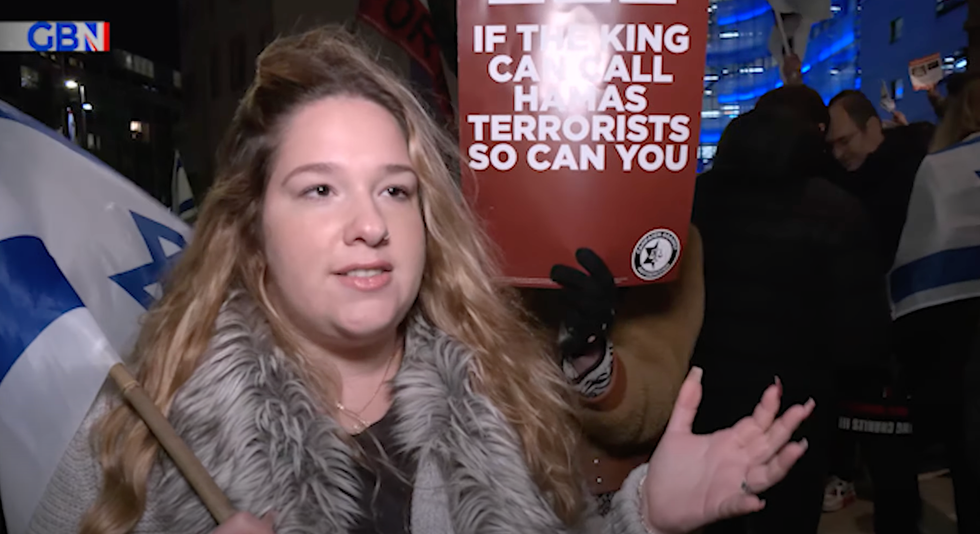 BBC protester