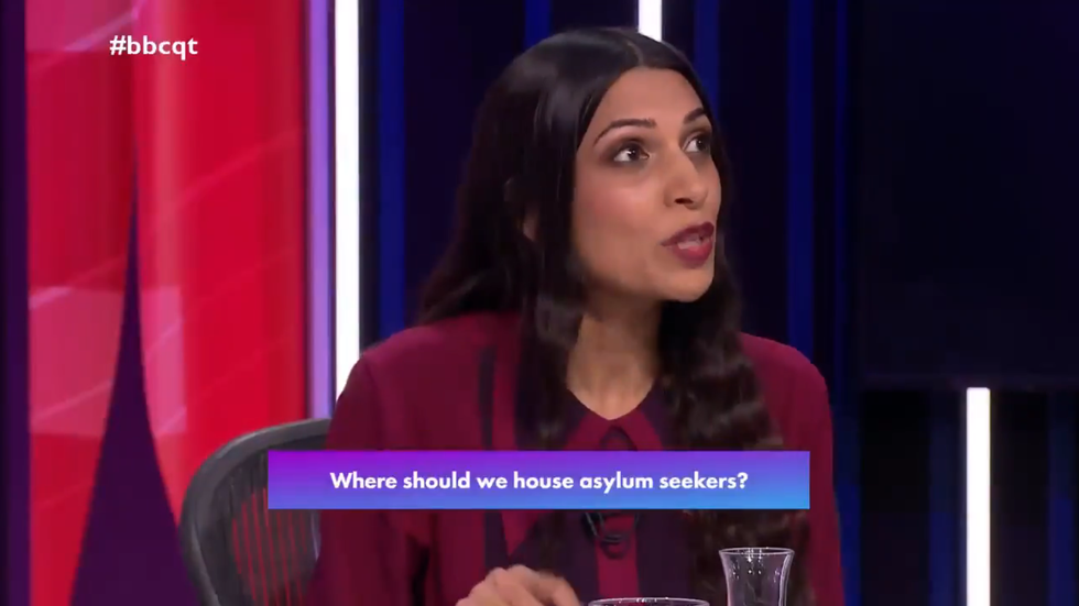 BBC Question Time: Faiza Shaheen