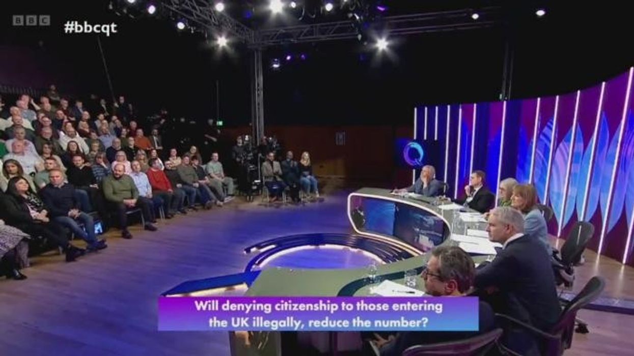 BBC Question Time row as audience member demands ‘Trump-like’ response to Channel migrants