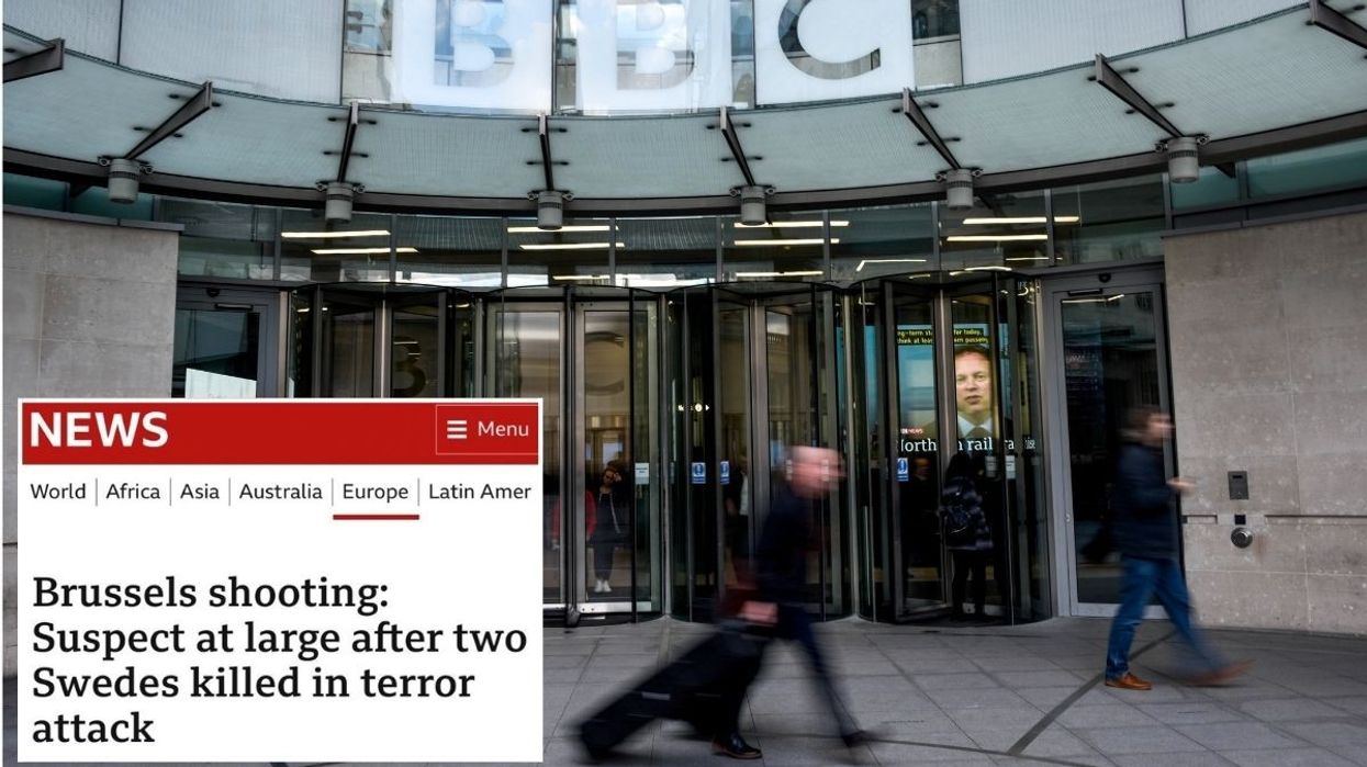 BBC's double standards exposed: Broadcaster describes 'terror attack' in Belgium... and then adds insult to injury