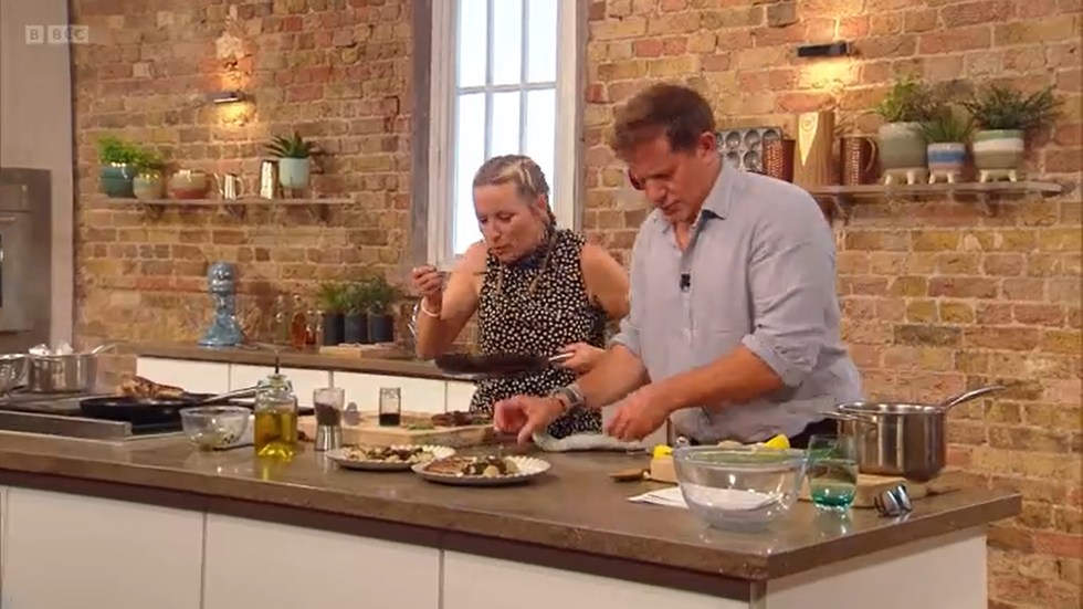 BBC Saturday Kitchen: Anna Haugh and Matt Tebbutt