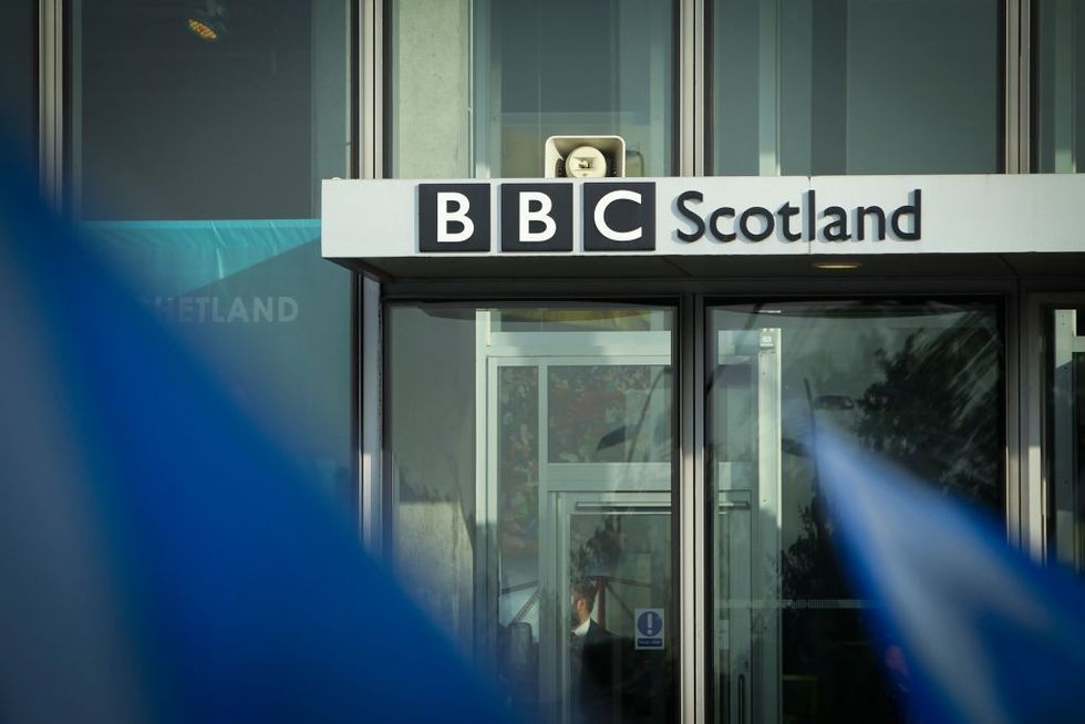 BBC Scotland sign