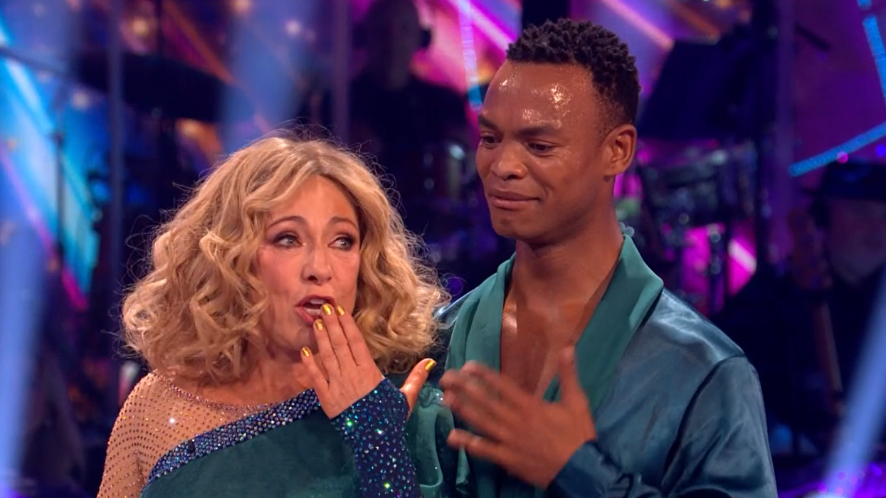 BBC Strictly: Alex Kingston and Johannes Radebe