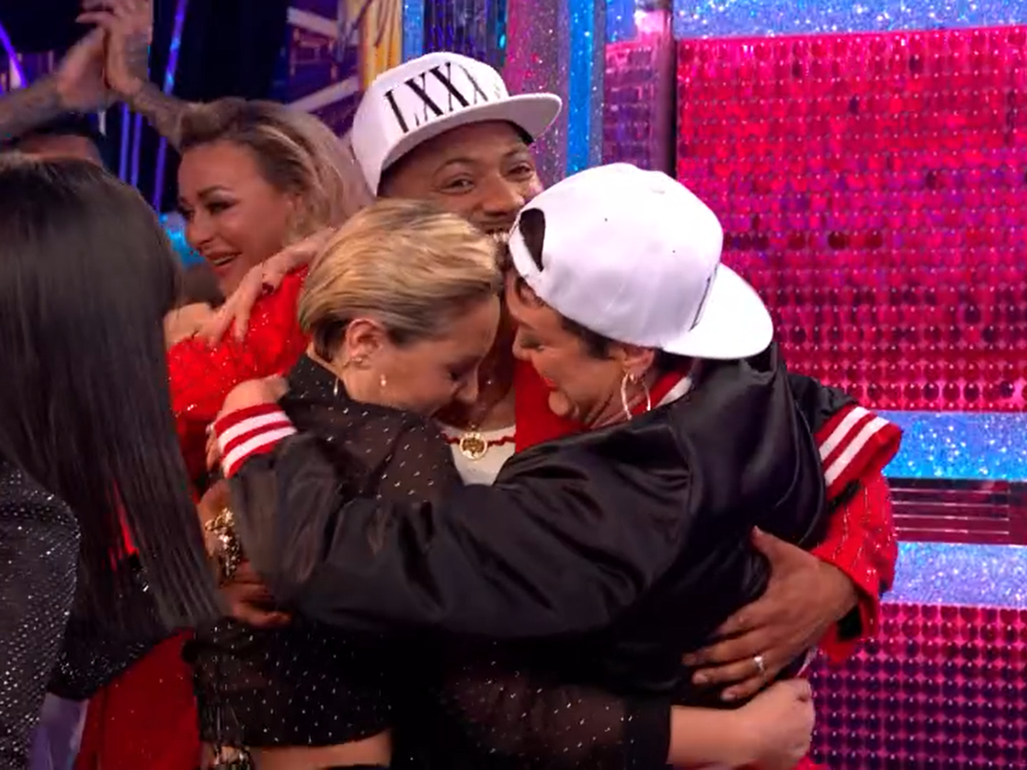 BBC Strictly: Amy Dowden celebrated with JB and Lauren