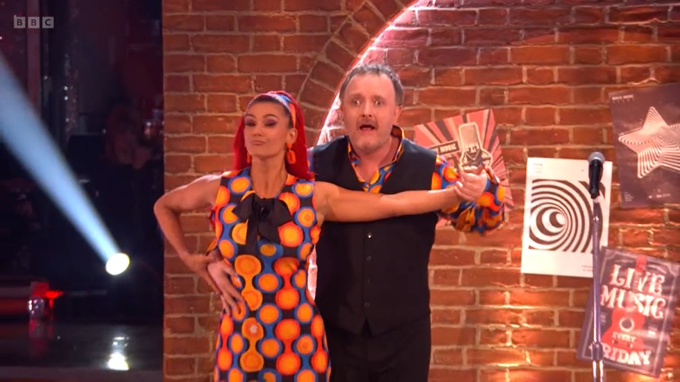 BBC Strictly: Chris McCausland and Dianne Buswell