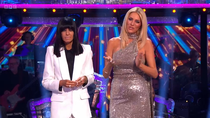 BBC Strictly: Claudia Winkleman and Tess Daly