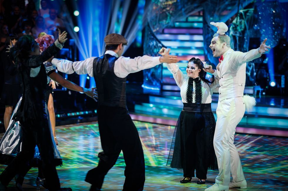 BBC Strictly: Ellie Goldstein and Vito Coppola were embraced by their co-stars