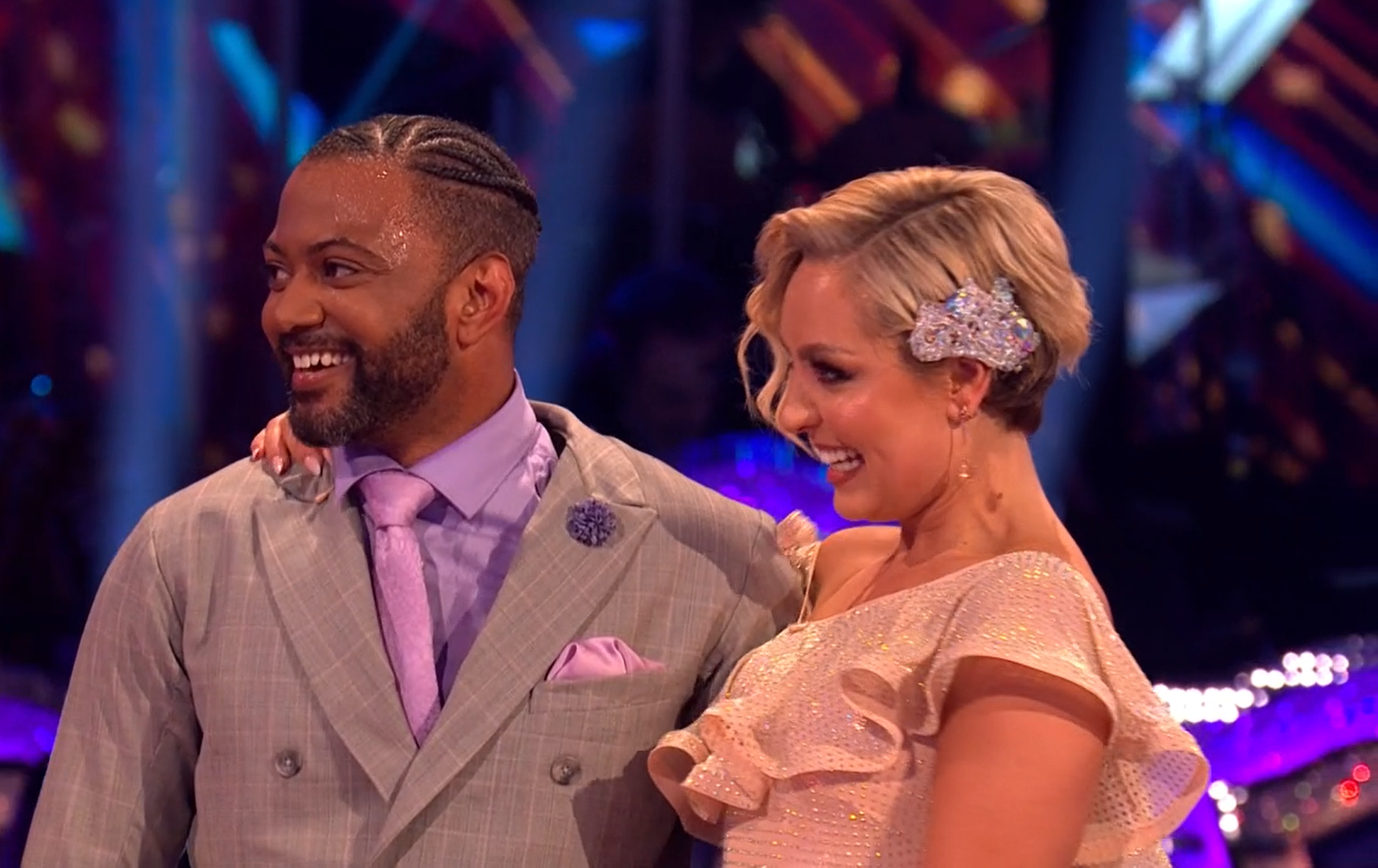 BBC Strictly: JB Gill and Amy Dowden