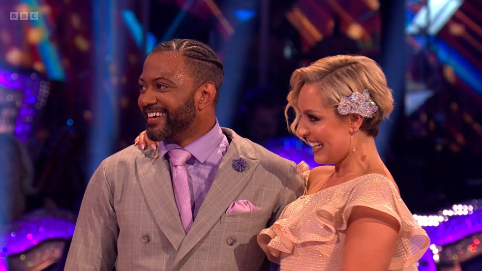 BBC Strictly: JB Gill and Amy Dowden
