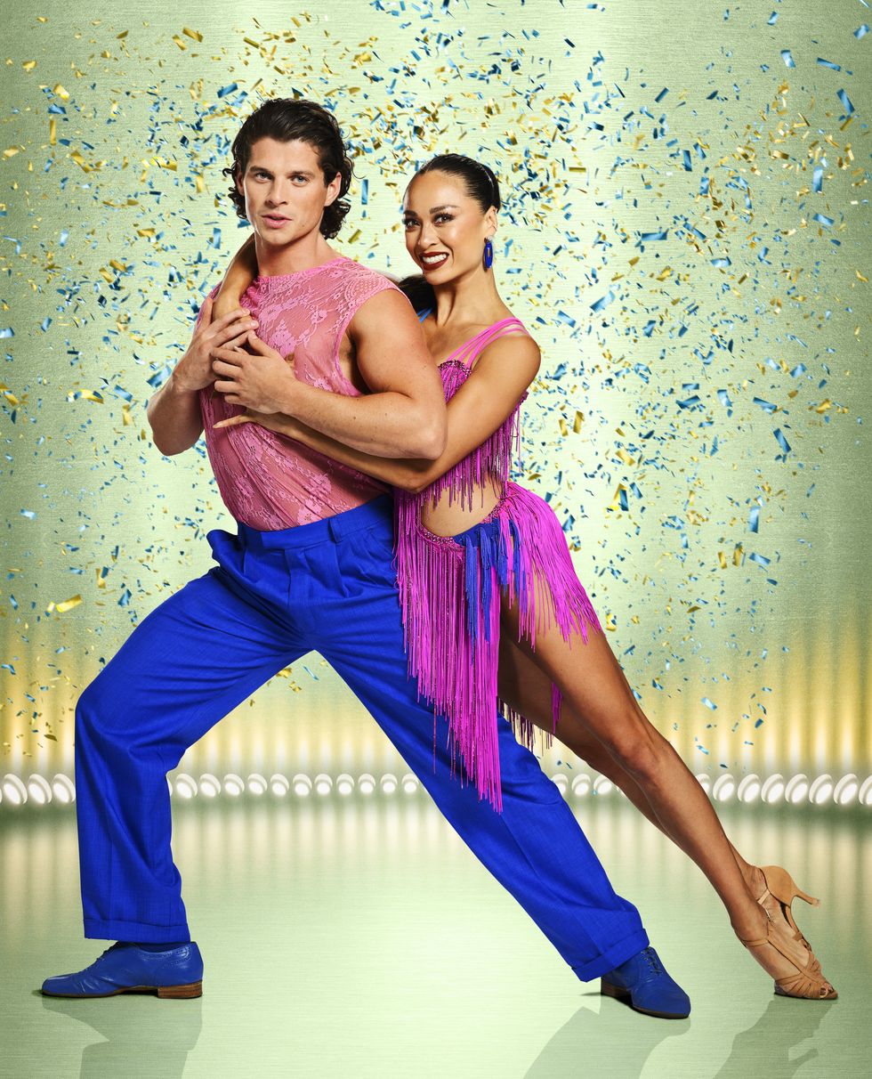 BBC Strictly: Lewis Cope and Katya Jones