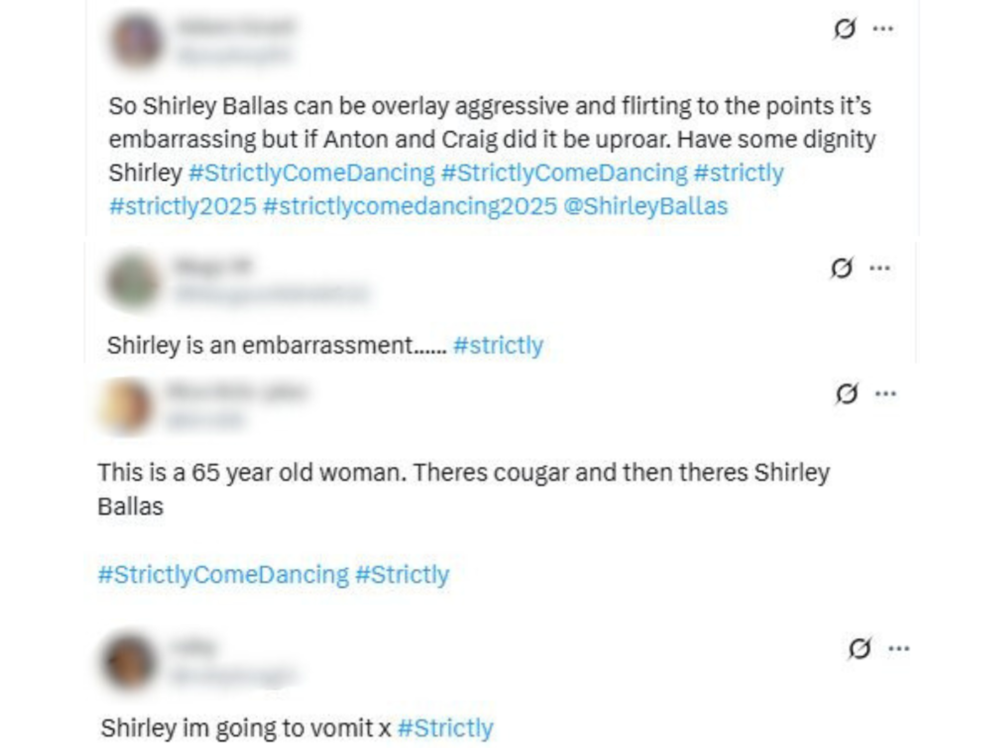 BBC Strictly: Shriley Ballas
