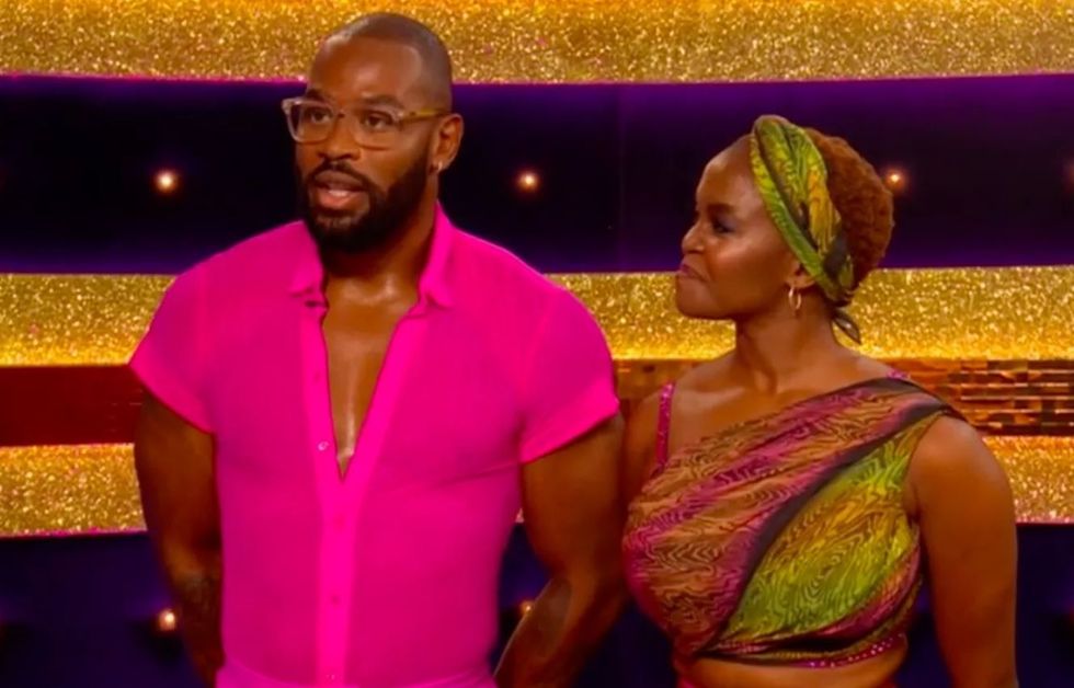 BBC Strictly: Ugo Monye competed alongside Oti Mabuse