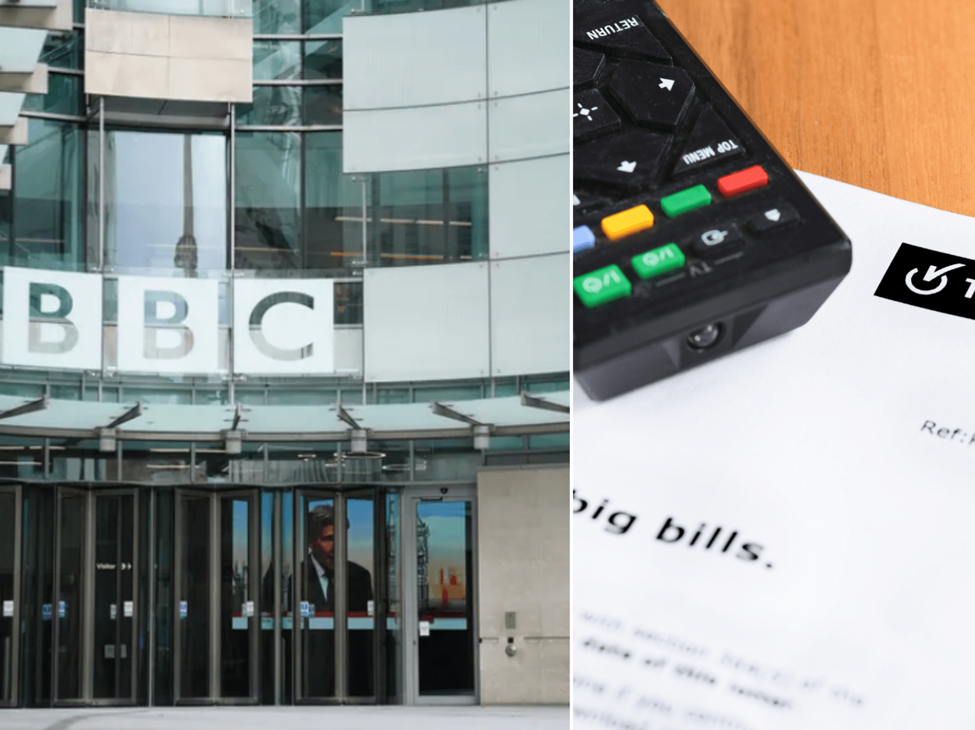 BBC/Tv Licencing letter