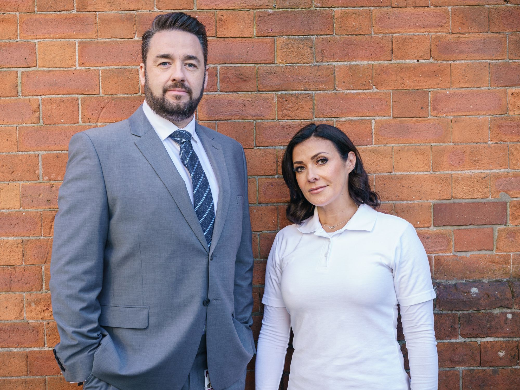 BBC Waterloo Road: Jason Manford and Kym Marsh