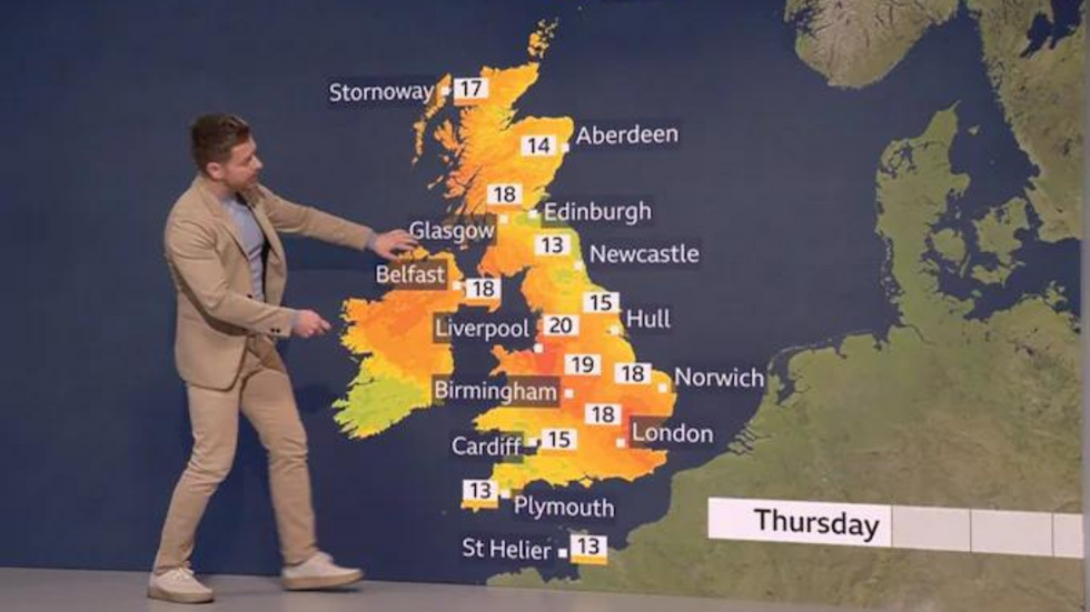 BBC weather segment