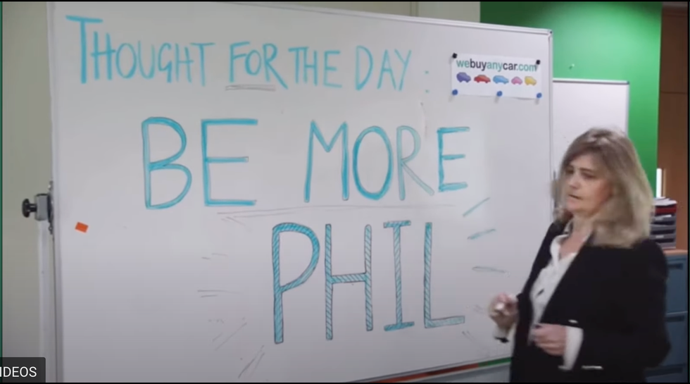 Be More Phil webuyanycar advert