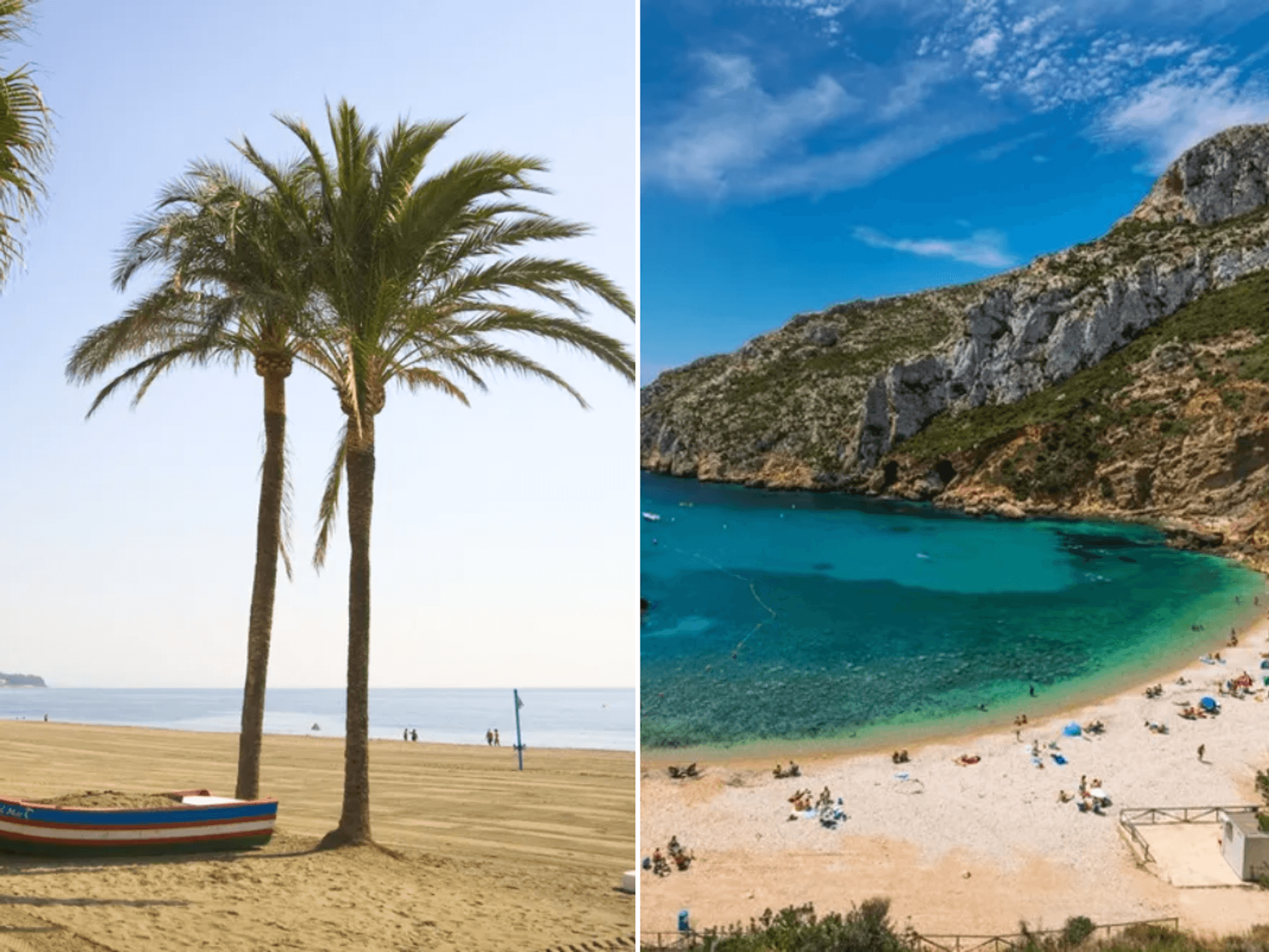 Beach at Estepona on Spain's Costa del Sol / Valencia beach
