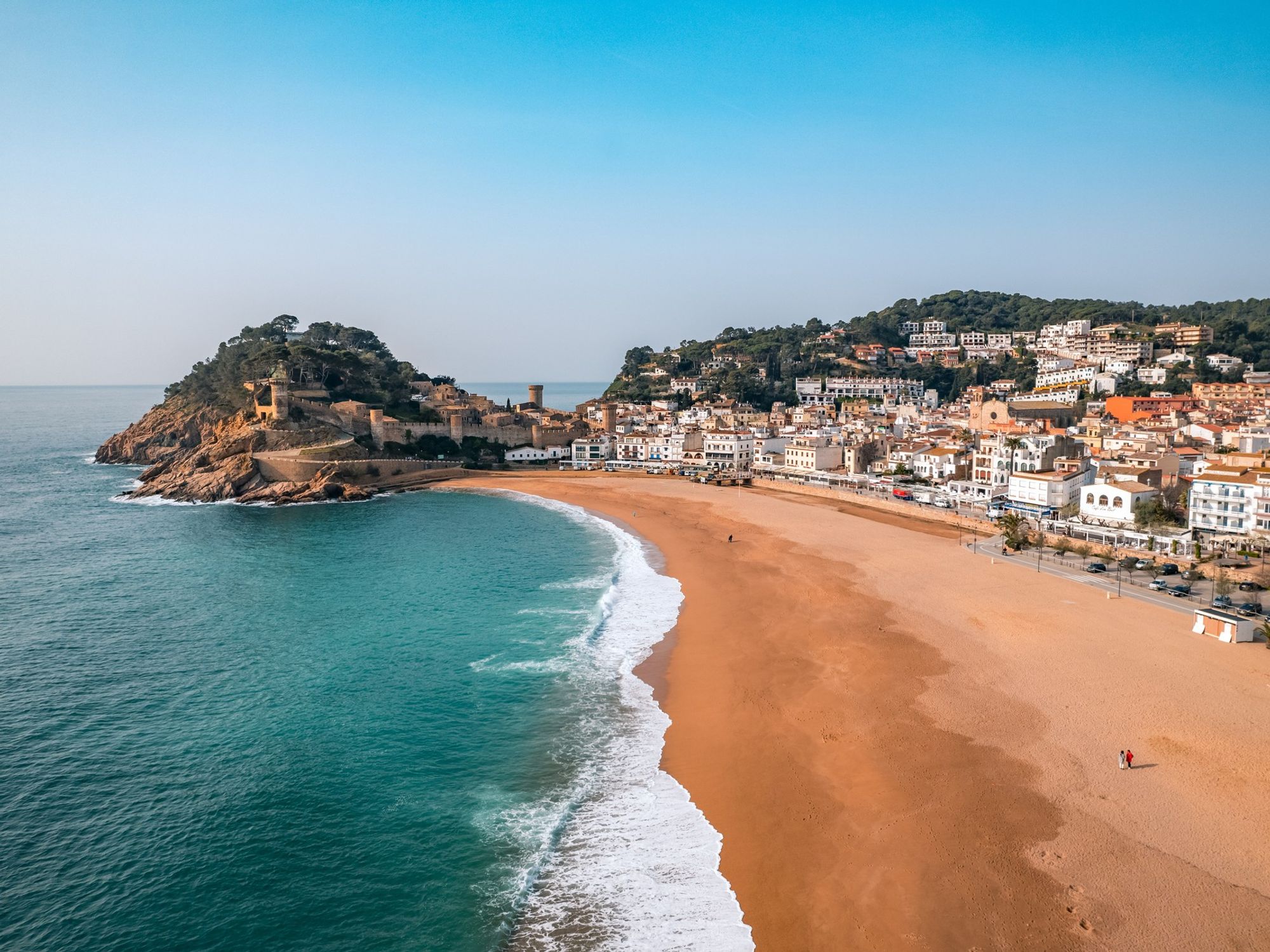Beach in Catalonia, Spain