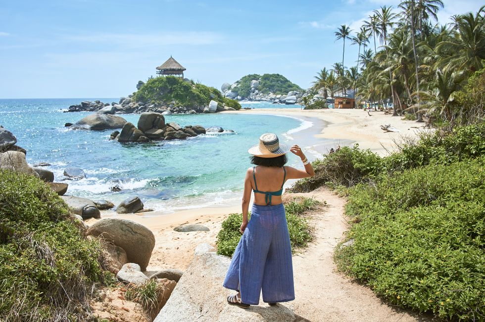 Beach in Colombia