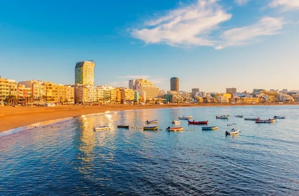 Beach in Gran Canaria, Canary Islands