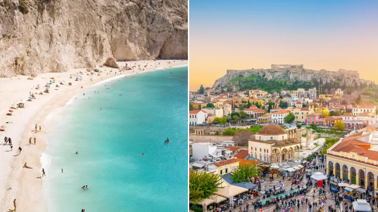 Beach in Greece  / Athens, Greece