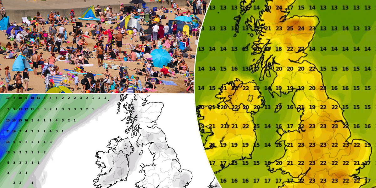 NextImg:UK weather forecast: Temperatures to become 'increasingly hot' in a matter of just days