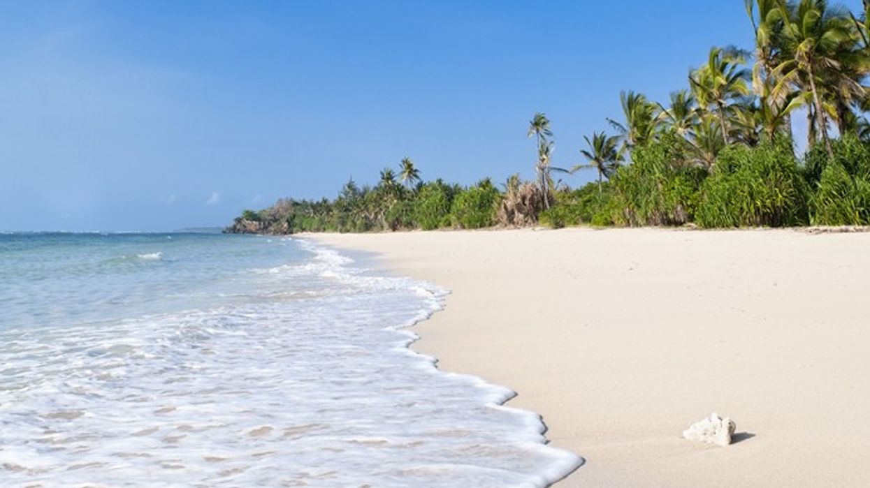 Beach in Kenya