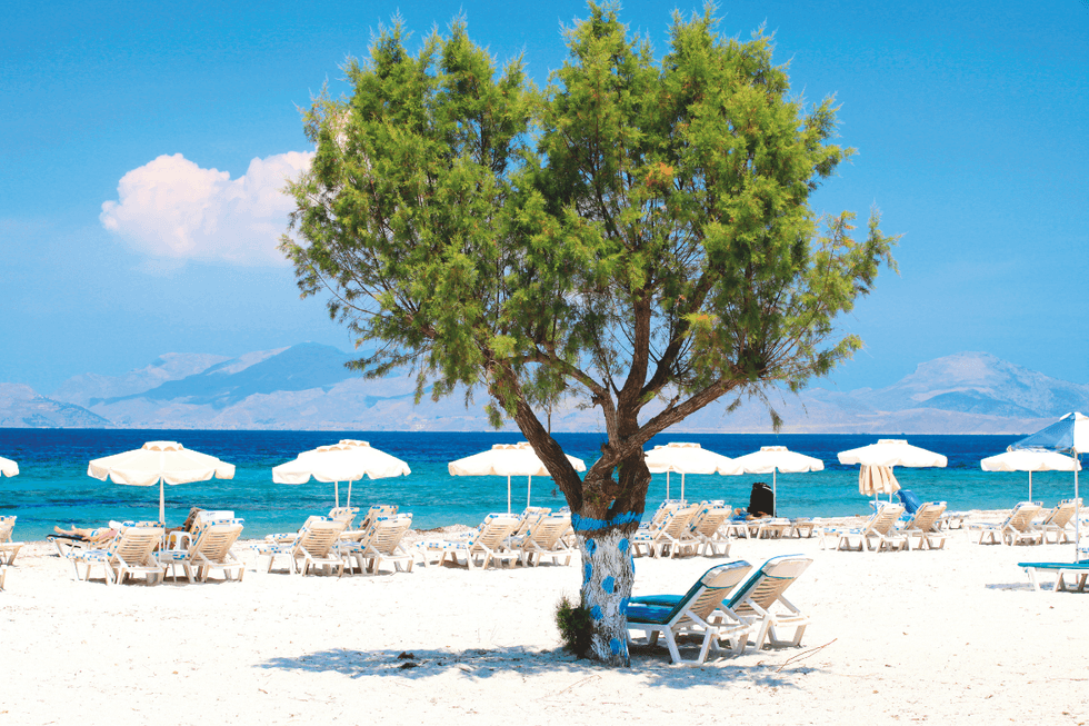 Beach in Kos, Greece