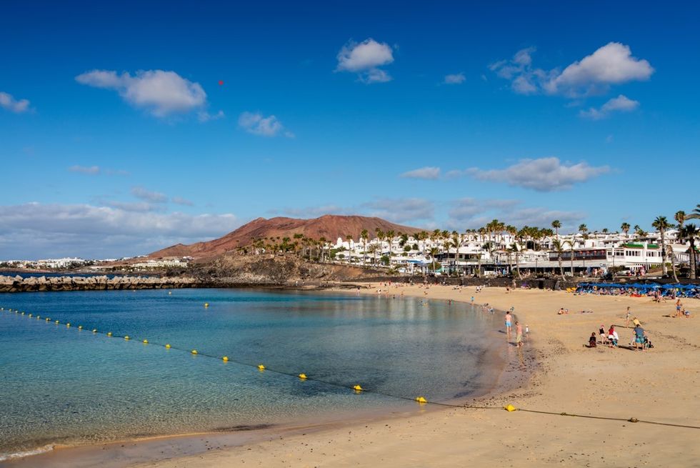 Beach in Lanzarote