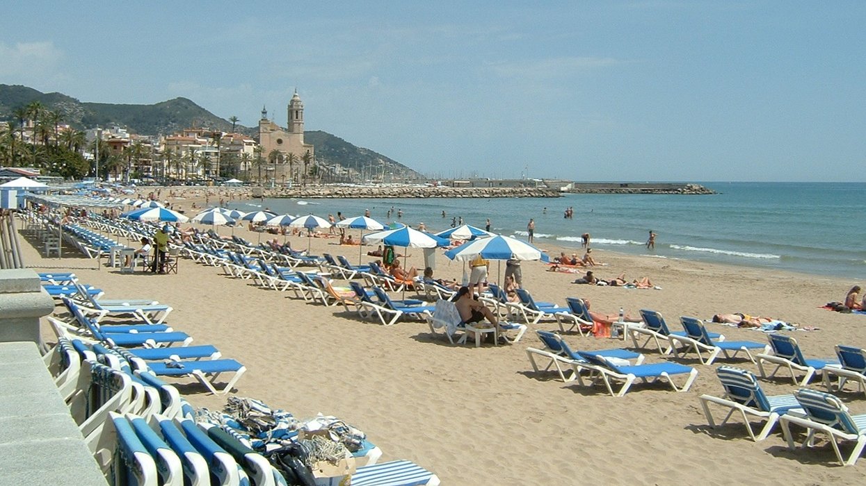 Beach in spain