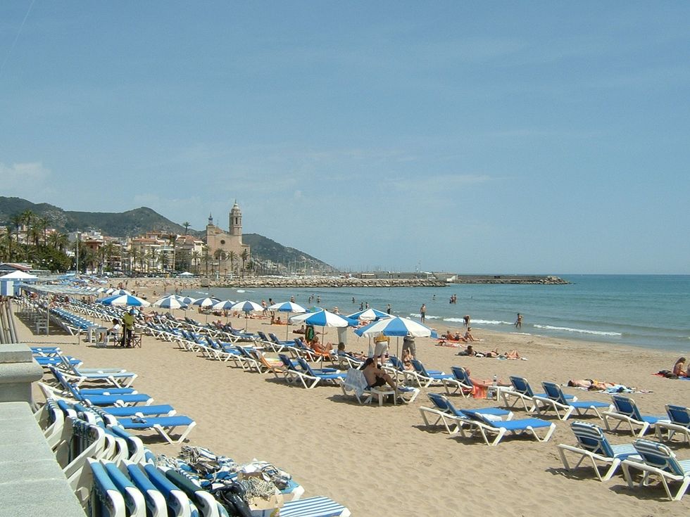 Beach in spain