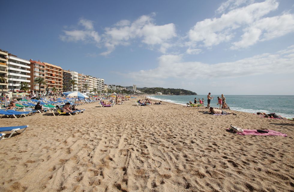 Beach in Spain