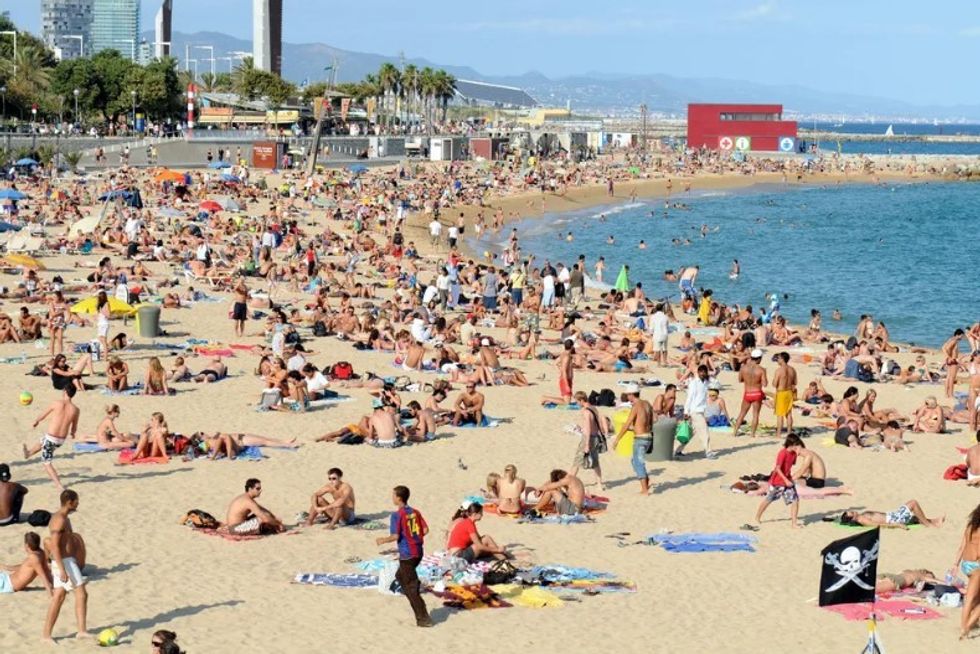 Beach in Spain