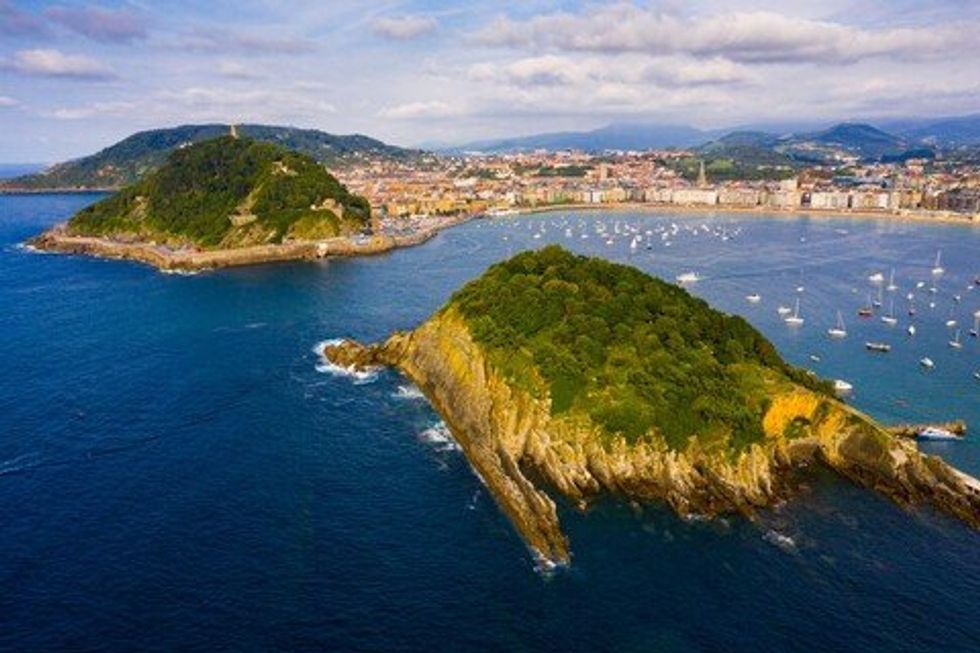 Beach of La Concha San Sebastian