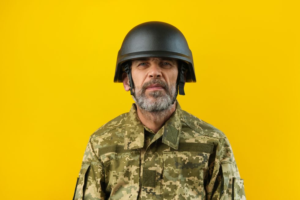 Bearded soldier