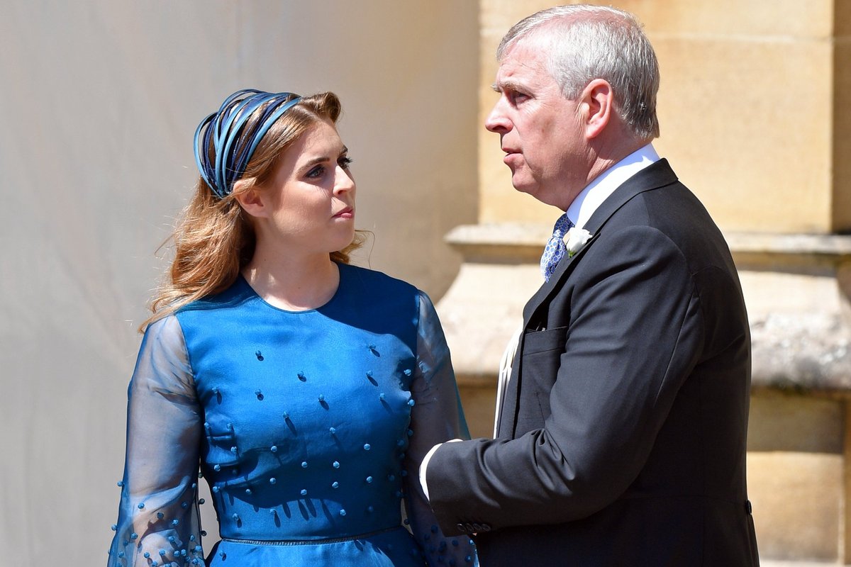 Beatrice and Andrew Mountbatten-Windsor