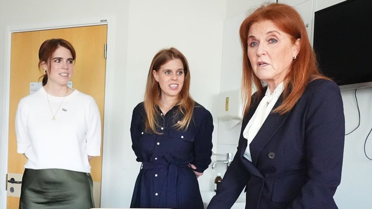 Beatrice, Eugenie and Sarah Ferguson