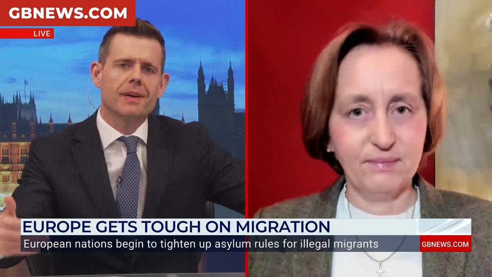 Beatrix von Storch joined Matt Goodwin on GB News\u200b
