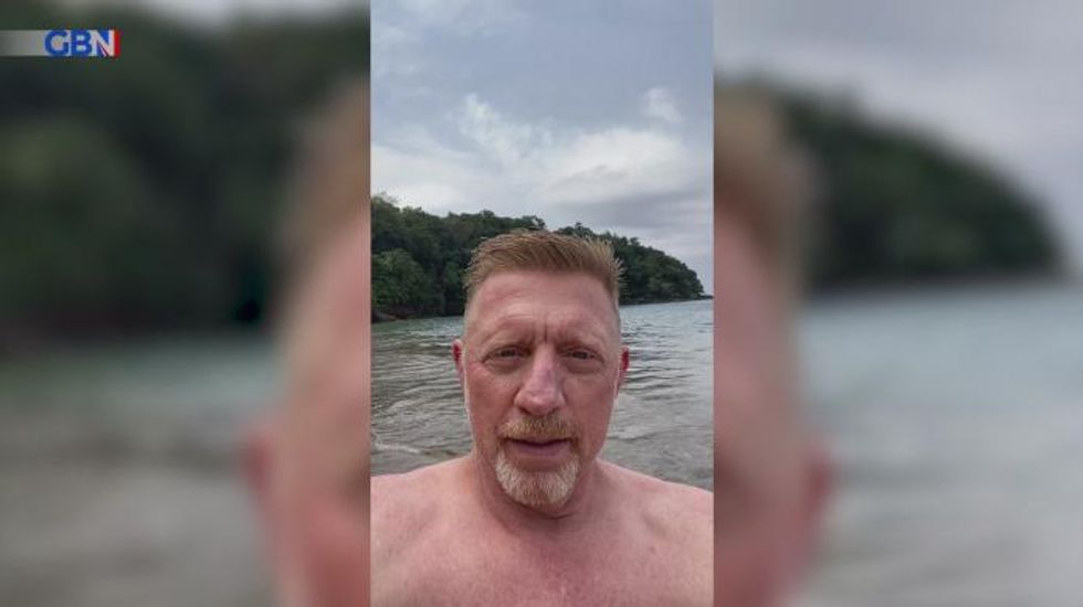 Boris Becker says he came out of prison ‘stronger’ in emotional video to fans