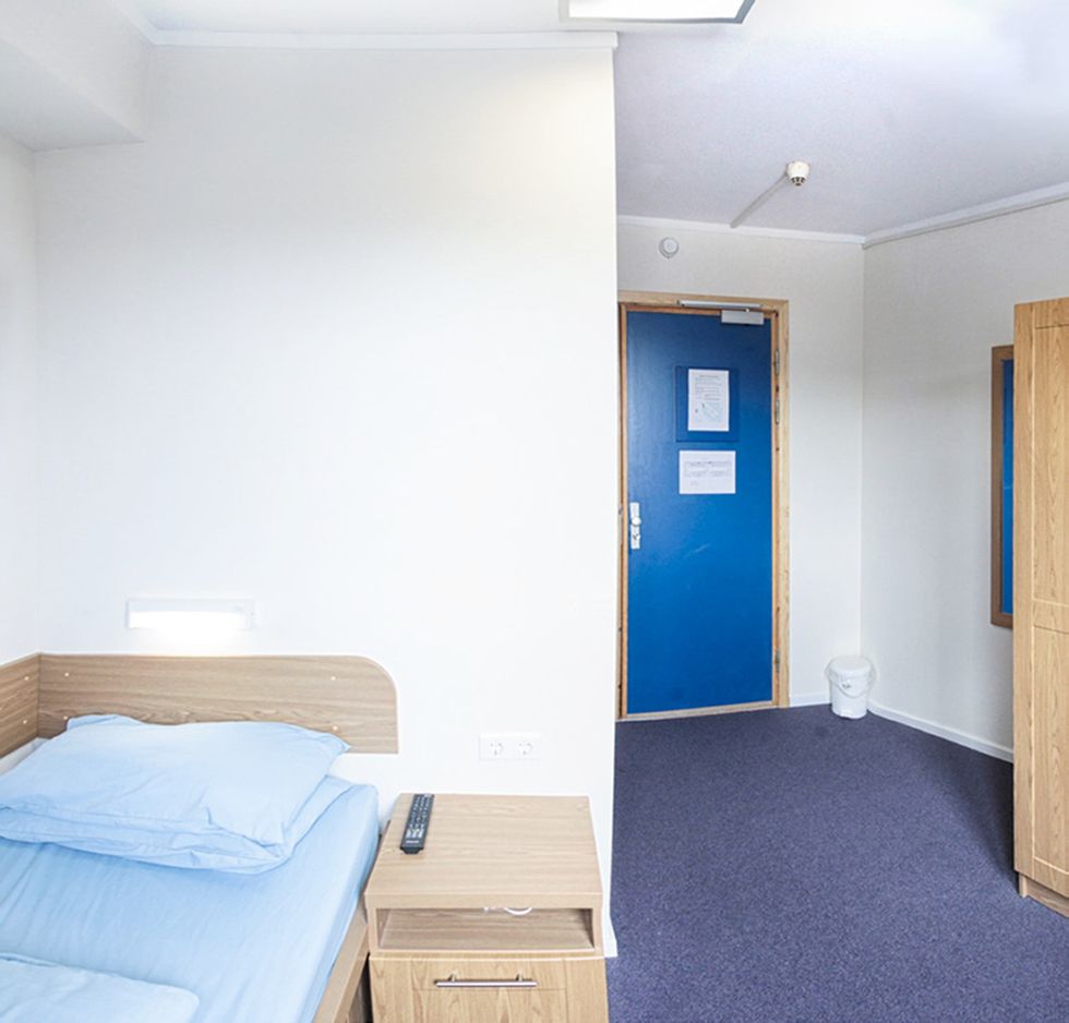 Bedroom on the Bibby Stockholm